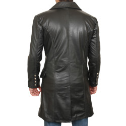 70s Style Leather Coat