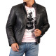 Men's Classic Style Moto Leather Jacket