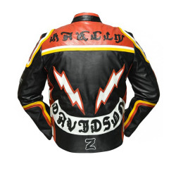 Harley Davidson & Marlboro Bikers Leather Jacket