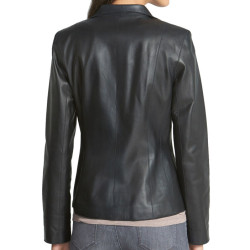 Scuba Women Leather Jacket Coat
