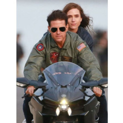 Top Gun Maverick Tom Cruise Cotton Bomber Jacket