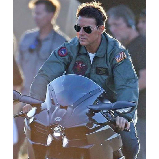 Tom Cruise Top Gun 2 Maverick Bomber Cotton Jacket
