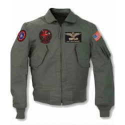 Tom Cruise Top Gun 2 Maverick Bomber Cotton Jacket