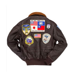 Top Gun Tom Cruise G1 Flight Maverick Jacket with Removable Fur
