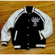 Pelle Pelle Black & White Varsity Jacket
